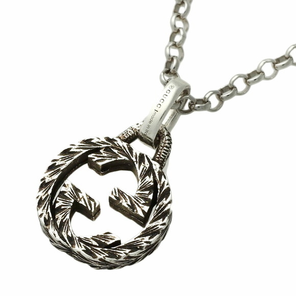 Gucci G Logo Necklace Silver - Picture 1 of 5